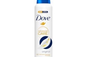 Dove Advanced Care Original Deodorant for Women | 72H Odour Protection | 0% Alcohol | Triple Moisturising Technology | 250 ML