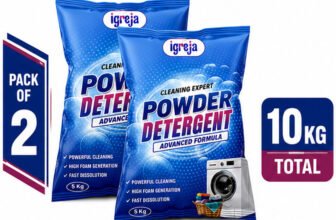 IGREJA Cleaning Expert Laundry Powder 10 kg Machine & Bucket Wash Detergent Powder (Fresh)(10 kg)