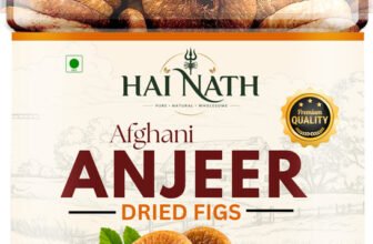 HAI NATH Premium Afghani Anjeer | Naturally Sweet,Soft &Healthy Dried Figs (1 x 1000 g) Figs(1 x 1000 g)