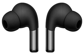 Oneplus Buds Pro Bluetooth Truly Wireless in Ear Earbuds with mic, Smart Adaptive Noise Cancellation, 10 Minutes Warp Charge, Upto 38 Hours Battery, Zen Mode, Bluetooth 5.2v (Matte Black)