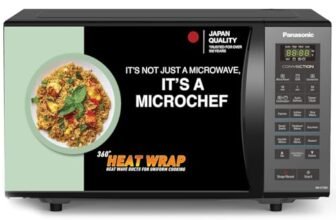 Panasonic 23L Convection Microwave Oven(NN-CT353BFDG,Black Mirror, 360° Heat Wrap)