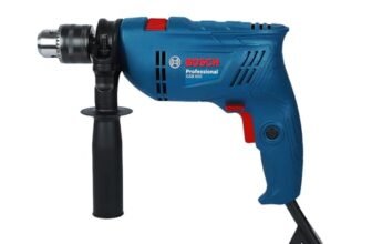 BOSCH GSB 600 Impact Drill Machine for Home & Wall | 600W Motor | 13mm Chuck | 3000 RPM | 48000 BPM | Variable Speed | Double Insulation | 1 Year Warranty