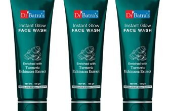 Dr Batra’s Dr. Batra’S Instant Glow Face Wash, Enriched With Turmeric, Repairs Skin Damage, Prevents Infections, Face Wash For Skin Complexion & Glowing Skin 100 Gm (Pack Of 3)