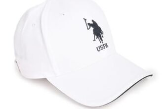 U.S. POLO ASSN. Men’s Cotton Hat (SS23USCAP1006_White_Free Size)