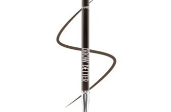 MARS Brow Better Eyebrow Pencil with Spoolie | Long-Lasting & Smudge Proof | Rich Pigmentation | Natural-Looking Results | Easy to Sharpen (1.4 gm) (Dark Brown)