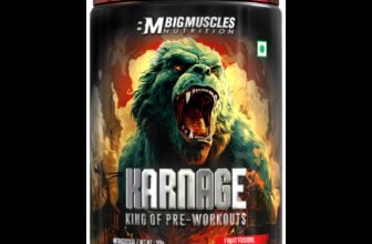 BIGMUSCLES NUTRITION Karnage Pre Workout(300 g, Fruit Fusion)