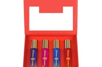 French Essence Luxury Eau De Parfum Gift Set for Women With Grace, Bloom, Enchante, Aura Long Lasting Fragrance Perfume For Woman 4x15ml