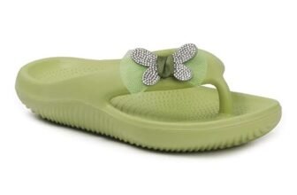 Sukun RIB_05 Women’s Soft Anti-Skid Flip-Flops Stylish Comfortable Waterproof Slip-On Slippers for Everyday Wear