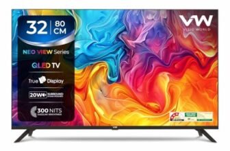 VW 80 cm (32 inches) Frameless Series HD Ready QLED TV VW32MAX