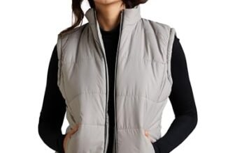 Amazon Brand – Symbol Women’s Quilted Jacket (AW19KJ002_Stone Grey_X-Small XS)