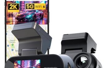 DDPAI Dash Cam for Car with Screen [2026 Edition] 2K QHD Front Camera | ADAS, F1.8 Aperture, Night Vision, 260° Wide Angle, G-Sensor, WiFi, Super Capacitor, Wi-Fi & App Control