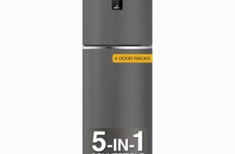 Whirlpool 235 L 3 Star Frost-free inverter Double Door Refrigerator (IF INV 278 LUNAR BLACK(3S) CONV-Y, 2026 Model)