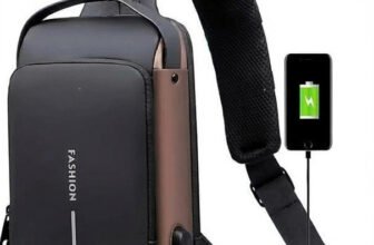 LUHI Anti-theft Water-Resistant Cross body Bags With USB Charging Port Bag Phone 6 L Backpack(Multicolor)