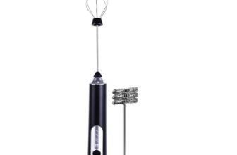 Pigeon Milk & Coffee Frother Rechargable| 2 in 1 Handheld Frother and Egg Whisker | 1 Year Warranty| 3 Speed Setting| Black