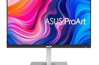 ASUS 27” 1080P Eye Care Monitor (VY279HGR) – Full HD, IPS, 120Hz, 1ms, Adaptive Sync, for Working and Gaming, Eye Care Plus, Blue Light Filter, Flicker Free, SmoothMotion, Display Widget