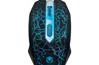 VIKSTERX – VX110 LED Backlit Wired Gaming Mouse with 3 DPI Settings| Durable and Compact| Plug and Play| DPI Switch