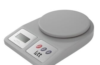 Litt by Lifelong Digital Kitchen Weighing Scale | LCD Display with Tare & Mode Function | Compact & Accurate Weighing Machine for Kitchen, Baking, Diet, Food & Grocery | 5kg Capacity