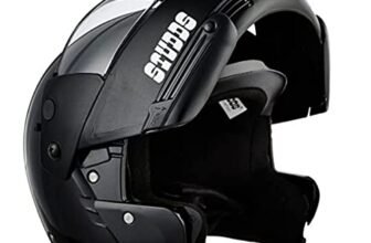 Studds RSINC Ninja Pastel Plain Full Face Helmet- Black (Xl)