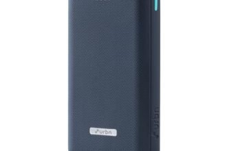 URBN 20000mAh 35W Turbo Fast Charging Power Bank | Dual Output | PD + QC Compatible | Two-Way Fast Charge | Pass-Through Charging | for MacBook Air, iPhone, Samsung, Android & More (Blue)
