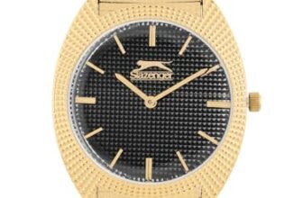SLAZENGER Black Round dial 3Hands Analog Watch for Women -SL092261306