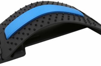 GYMIGO XI™-HY-916-Magic Back Stretcher Spinal Pain Remover Back / Lumbar Support(Black, Blue)