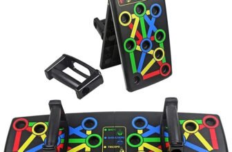 Shopeleven 14-in-one ABS plastic Push Up Board Multifunctional Colour Coded Foldable Multi-training Bar(Black)