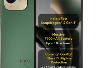 POCO M8x 5G (Leather Green, 128 GB)(4 GB RAM)