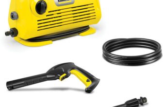 Karcher K2 HorizontalKAP High Pressure Washer 110 Bar,1400W,360L/Hr FlowRate&6mHosePipe Pressure Washer
