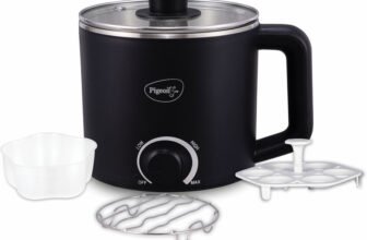 Pigeon 19003956 Electric Kettle(1.5 L, Black)