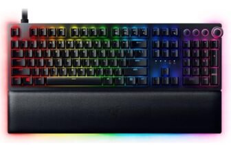 Razer Huntsman V2 Analog Gaming Keyboard Analog Optical Switches, Powered Chroma RGB Full Siz Black – Rz03-03610100-R3M1, Wired