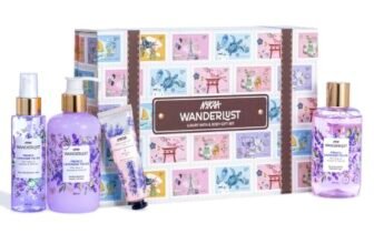 Nykaa Wanderlust French Lavender Luxury Bath and Body Care Gift Set Box | Shower Gel, Body Lotion, Body Mist and Hand Cream | Pack of 4 | For Women | Pampering Kit for Rakhi, Birthday, Anniversary & All Special Occasions | Premium Getaway Gift Set