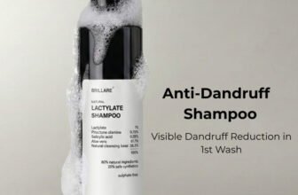 BRILLARE Natural Lactylate Anti-Dandruff Shampoo with Salicylic Acid(100 ml)
