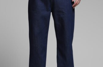JACK & JONES Loose Fit Men Dark Blue Jeans