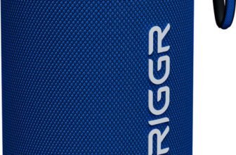 TRIGGR Roar 10 with RGB Lights, Fabric Exterior, TWS & FM Mode, 8H Playtime 10 W Bluetooth Speaker(Cobalt Blue, Mono Channel)