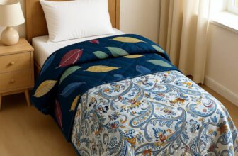 AAZEEM Printed Single Comforter for  AC Room(Microfiber, Multicolor)