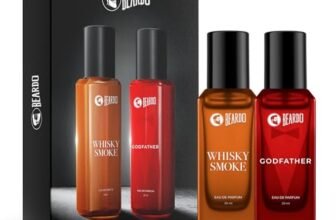 Beardo Whisky Smoke & Godfather Perfume Combo (20 ml x 2) | Spicy, Woody – Oudh Notes of Whisky Smoke & Aromatic, Spicy Notes of Godfather | Lasting Mens Perfume | Ideal gift for men