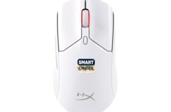HyperX Pulsefire Haste 2 Smartchoice Dual Wireless RGB Gaming Mouse, Upto 26K DPI, HyperX 26K Sensor, 61g Ultra Lightweight, 100 Hr Battery Life, 1K Hz Polling Rate, 24 Months Warranty-White [6N0A9AA]