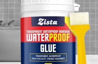 Crack Seal Glue 300gm with Brush | Transparent Waterproofing Glue for Roof Leakage, Pipes, Tiles & Walls | Epoxy Sealant Solution for Long-Lasting Leak Protection