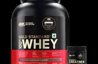 Optimum Nutrition (ON) Gold standard 100% Whey Protein(1.7 kg, Double Rich Chocolate)