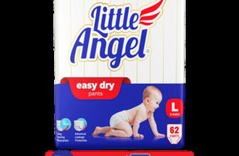 Little Angel Easy Dry Pant Diapers – L(62 Pieces)
