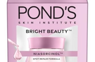 Pond’s Bright Beauty Light Cream with UV Filter | Niasorcinol | 100x Better than Vitamin C | Niacinamide | Fades Dark Spots, Brightens Skin, 50g