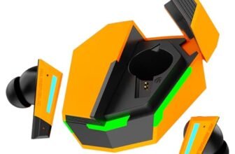 Nu Republic Transform-X with X-Bass, ENC Technology, 60 Hrs Playtime, TWS with Mic and Hall Sensor, Fast Charge, Dual Mode TWS Earbuds – Yellow