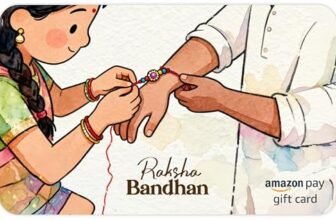 Amazon Pay Rakshabandhan Gift Card | Ideal rakhi, raksha bandhan gifts for brother, sister, siblings