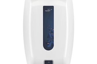V-Guard Zio Instant Water Geyser | 3 Litre | 3000 W Heating | White-Blue | | 2 Year Warranty