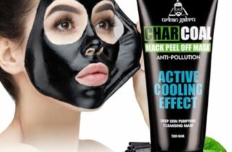 UrbanGabru Charcoal Black Peel Off Mask for Men & Women | Removes Blackheads and Whiteheads | Active Cooling Effect | Deep Skin Purifying Cleansing (60 gm)