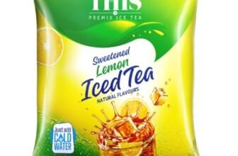 Continental THIS Lemon Iced Tea | Instant Ice Tea Powder | Refreshing Natural Lemon Flavor | Made with Premium Tea Leaves | Source of Vitamin C | 400g Pouch