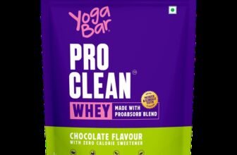 Yogabar Isolate + Concentrate Whey Protein(907 g, Delicious & Chocolatey)