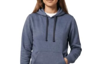 Scott International Women’s Cotton Blend Hoodie Without Zip | Long Sleeve Sweatshirt | Stylish Winter Wear | Hooded Winter Top | Casual Outdoor, Travel, Gym & Everyday Wear | Pullover for Women