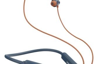 ZEBRONICS Jumbo LITE with 70 Hours Backup, Bluetooth v5.2 Wireless Neckband, Fast Charging, ENC Calling, Gaming Mode (Upto 50ms), Voice Assistant, Dual Pairing, Splash Proof, and Type C (Navy)