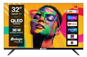 Kodak QLED SE 80 cm (32 inch) QLED HD Ready Smart Linux TV 2025 Edition (32QSE5080)